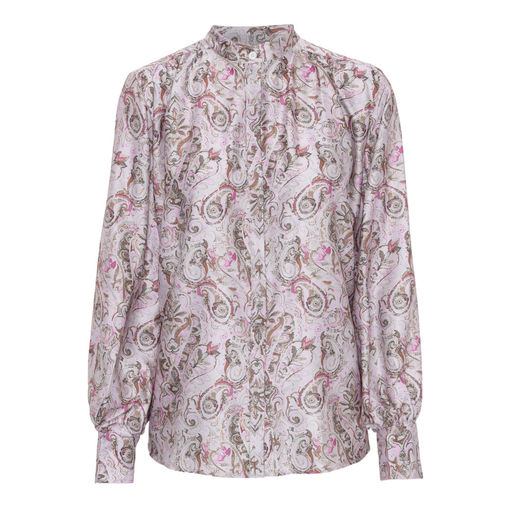 Karmamia cornelia shirt pastel paisley | KØB HER