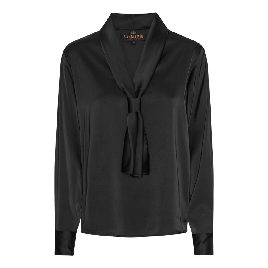 Karmamia jules blouse semi rich black