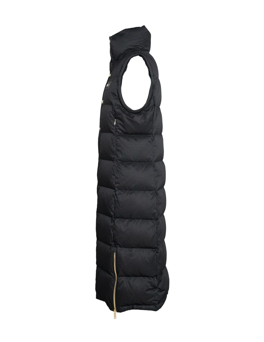 Hést edda down coat long black - Image 6