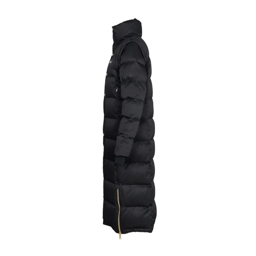 Hést edda down coat long black - Image 7