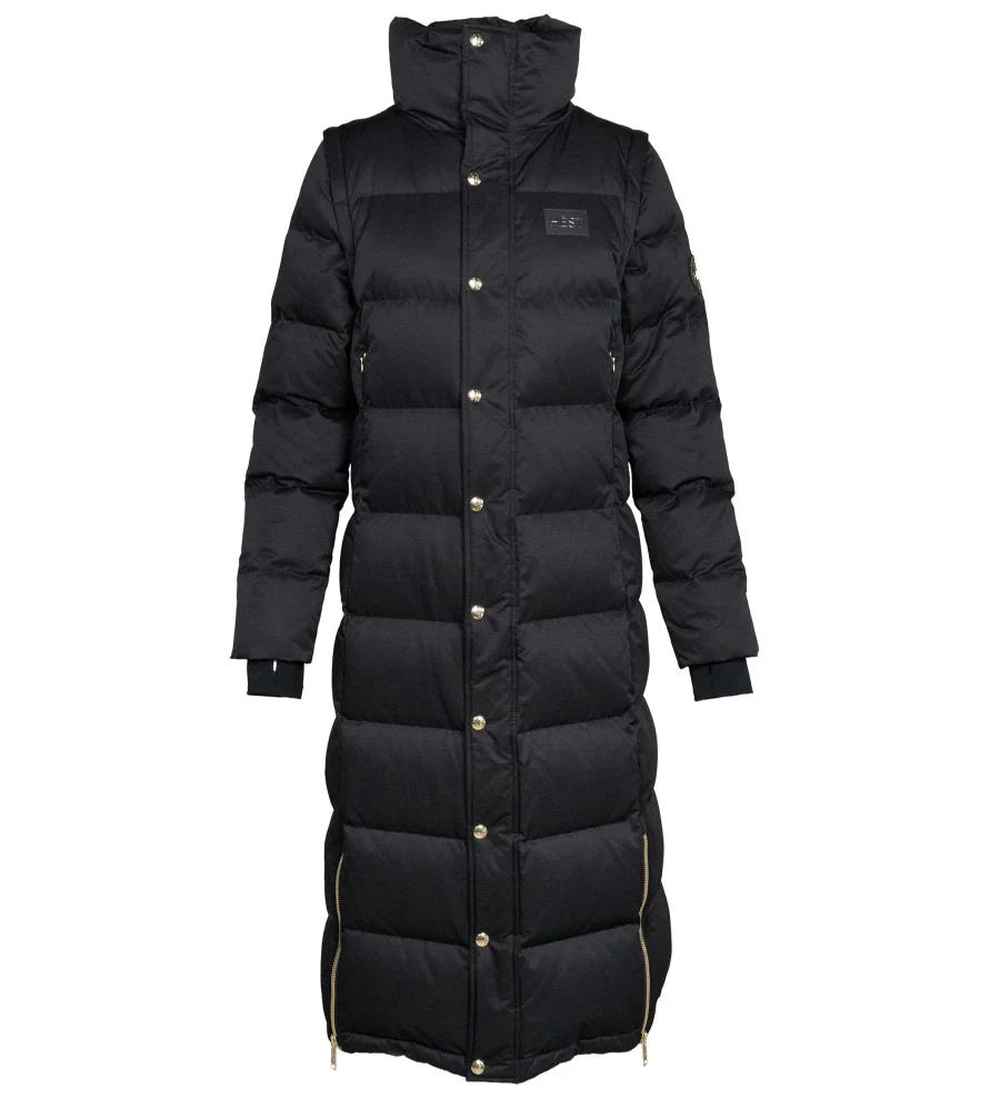 Hést edda down coat long black