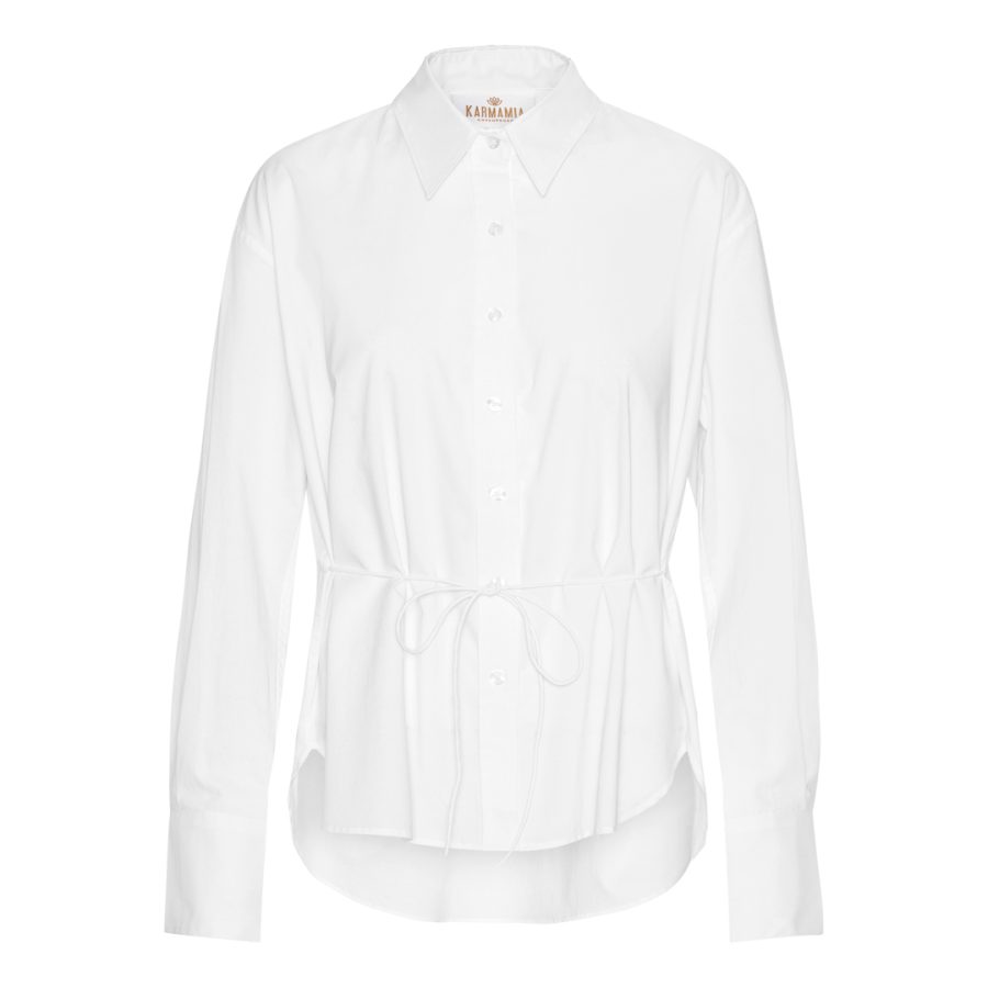 Karmamia edie shirt cloud white