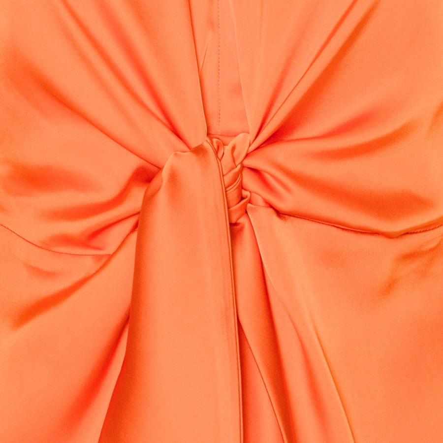 Karmamia blair blouse short semi rich orange - Image 3