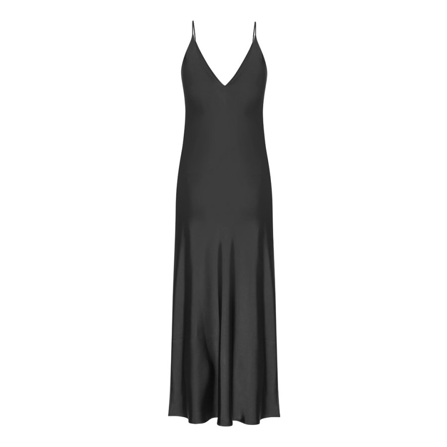 Karmamia camisole dress semi rich black - Image 2